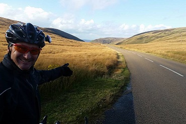 Cheshire CAT athletes cycling in Scotland 2015